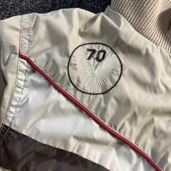 Quiksilver Jacket Boys Small Reversible Tan EUC‎ - Picture 10 of 16